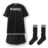 Benfica Fußballbekleidung Auswärtstrikot Kinder 2023-24 Kurzarm (+ kurze hosen)